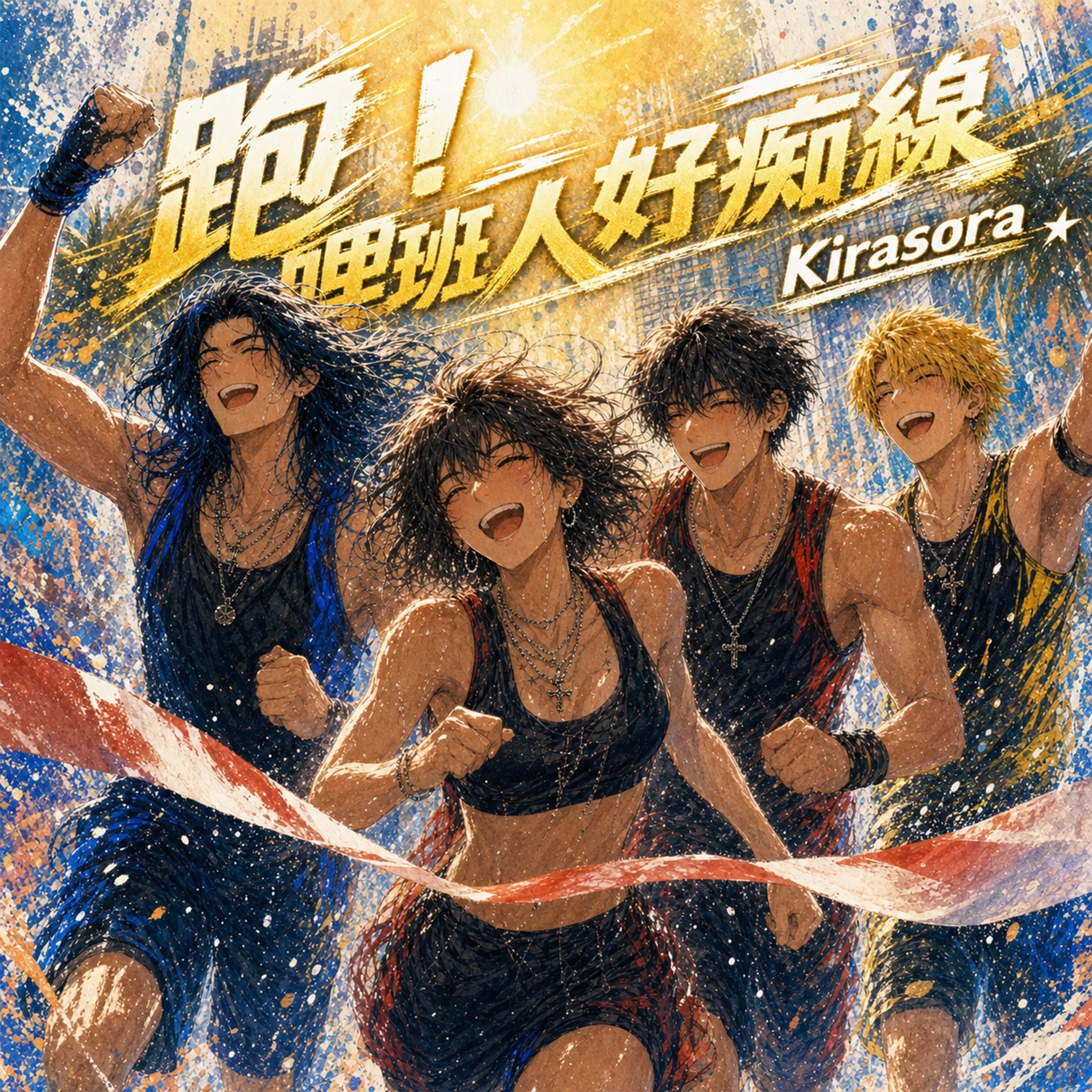 跑！哩班人好痴線 單曲封面